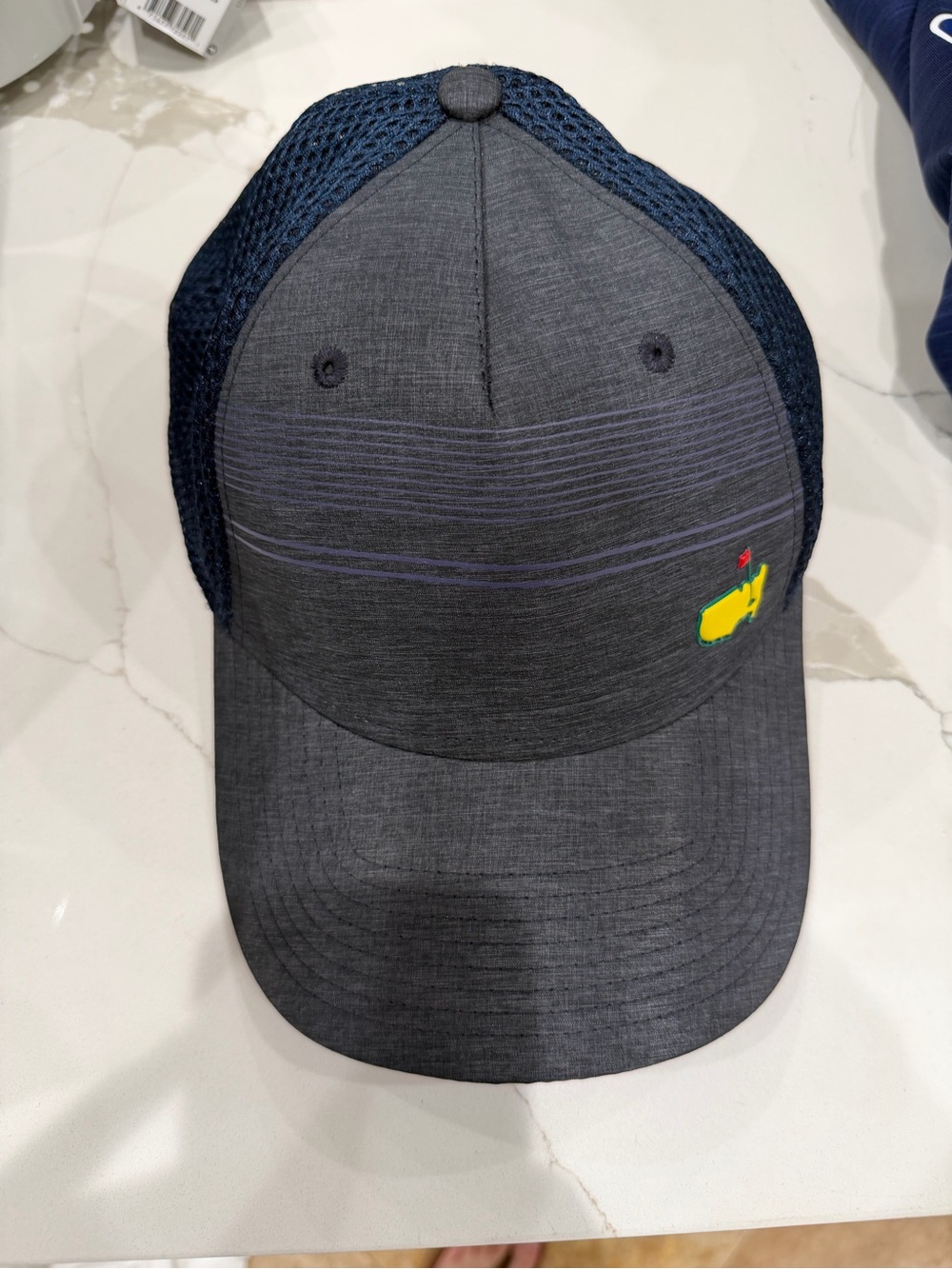 Dark Gray & Navy Masters Hat